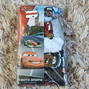 Disney Cars Boys Briefs - Red and Blue Pack